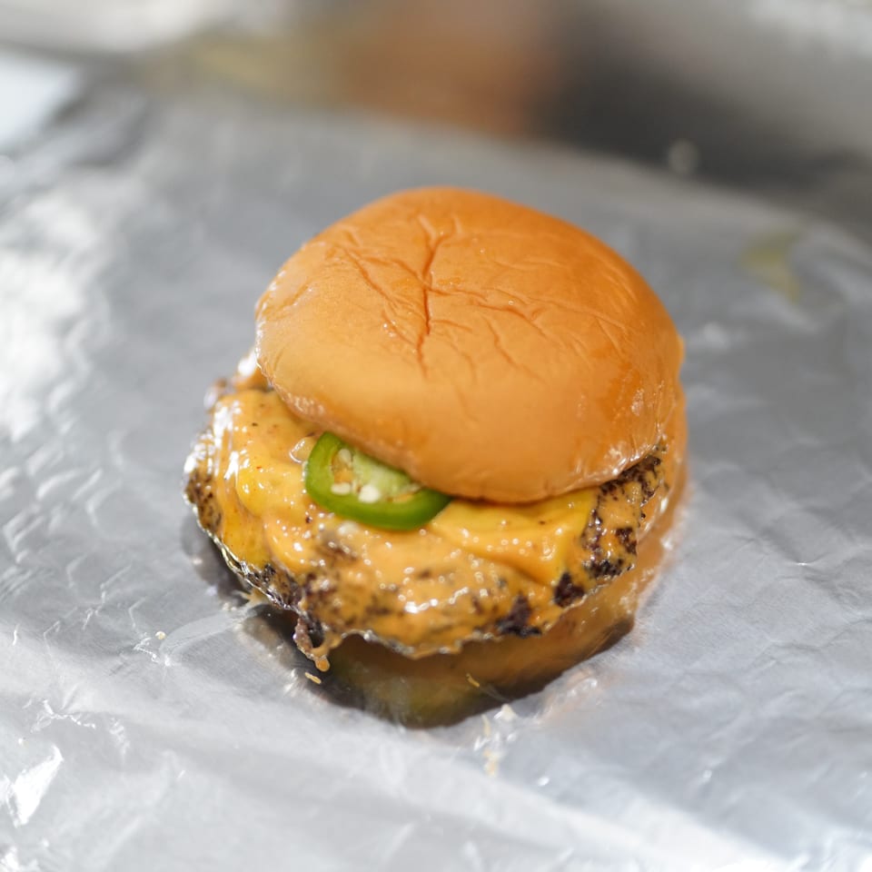 Indulge in Our Smash Burger