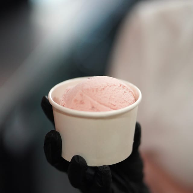 Strawberry Ice Cream.